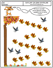 çocuklar için sıradaki sayı kaçtır çalışma sayfaları